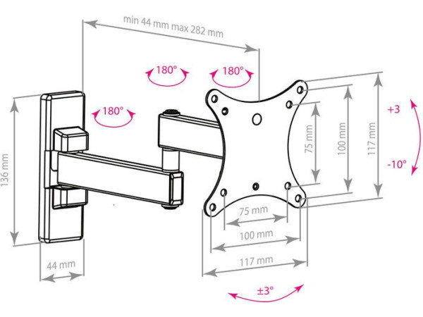 Кронштейн Arm Media MARS-2
