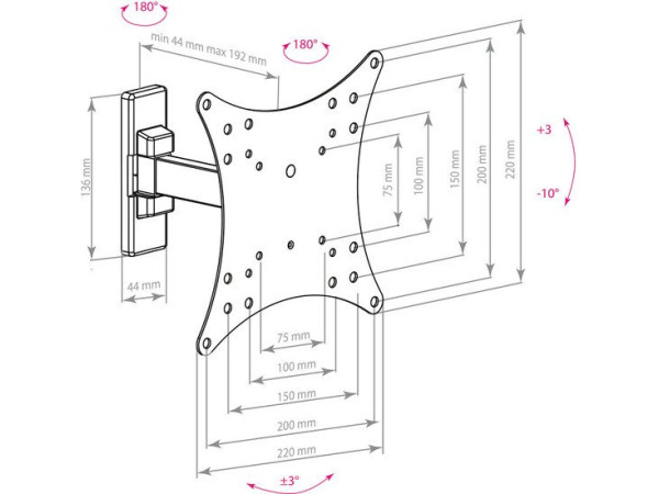 Кронштейн Arm Media MARS-3