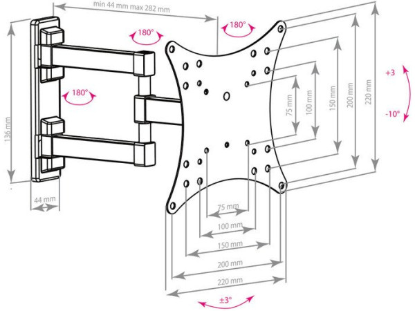 Кронштейн Arm Media MARS-4