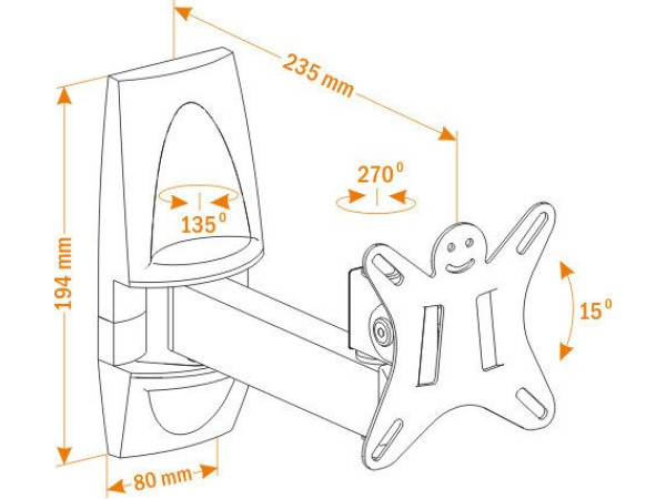 Кронштейн Holder LCDS-5004