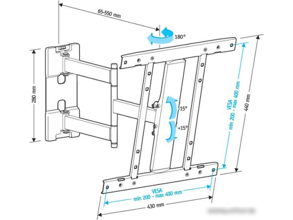 Кронштейн Holder LCD-SU4601
