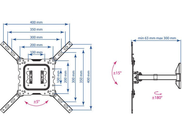 Кронштейн Kromax DIX-17