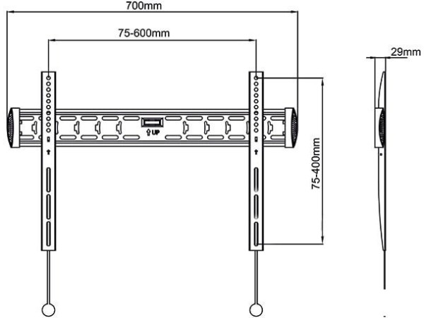Кронштейн Onkron FM6