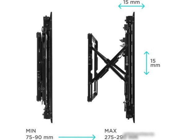 Кронштейн Onkron PRO7G (черный)