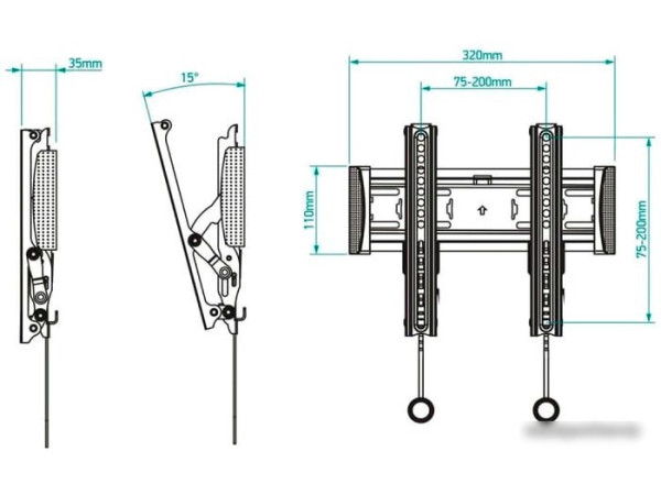 Кронштейн Onkron TM4