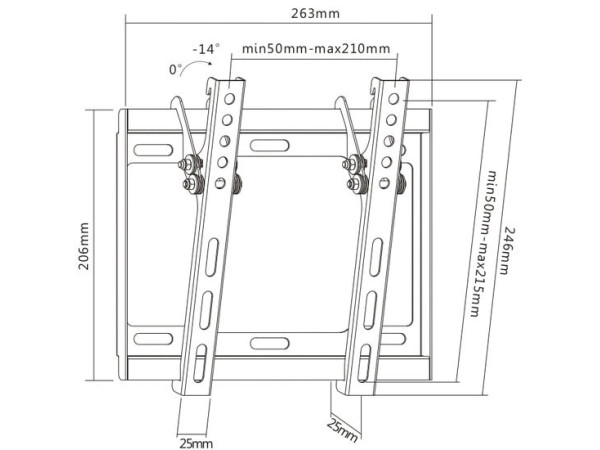 Кронштейн Ultramounts UM831TW (белый)