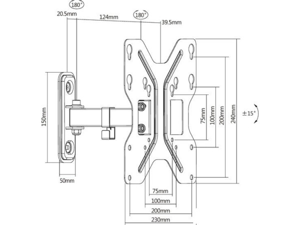 Кронштейн Ultramounts UM898 (черный)