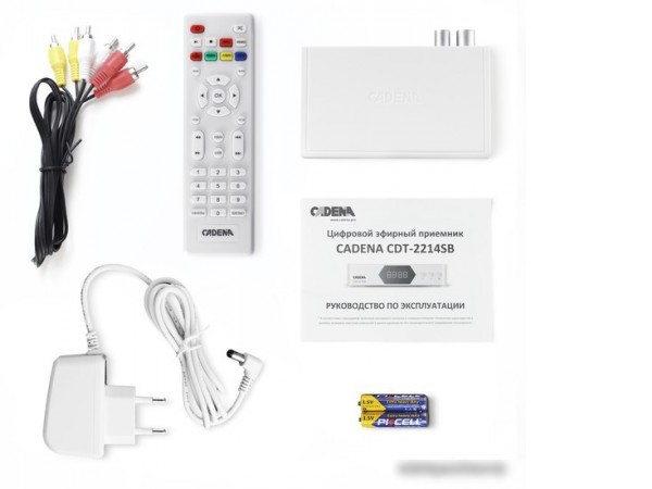Приемник цифрового ТВ Cadena CDT-2214SB