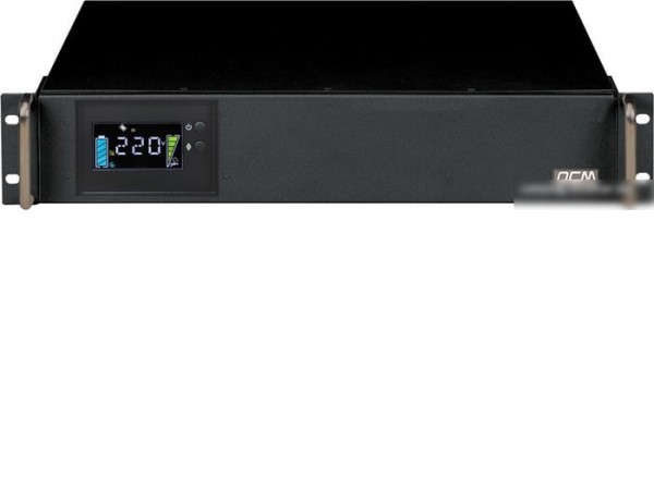 Источник бесперебойного питания Powercom King Pro RM KIN-1200AP LCD RM