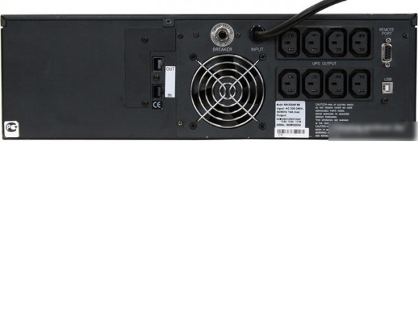 Источник бесперебойного питания Powercom King Pro RM KIN-2200AP LCD RM