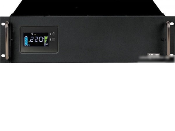 Источник бесперебойного питания Powercom King Pro RM KIN-3000AP LCD RM