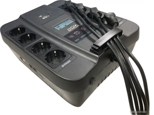 Источник бесперебойного питания Powercom Spider SPD-750U LCD USB