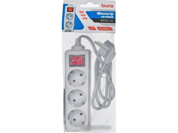 Сетевой фильтр Buro 300SL-5-G