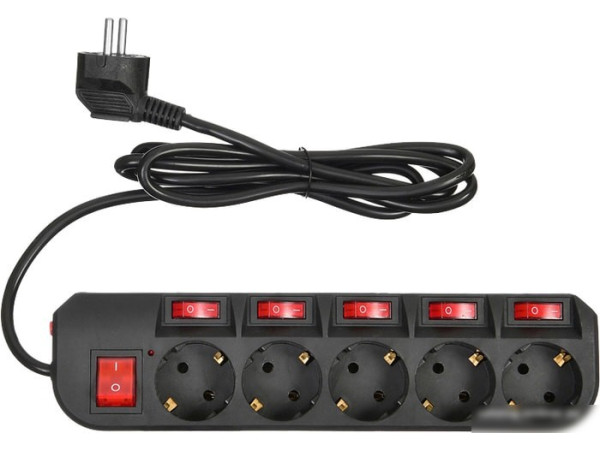 Сетевой фильтр Buro 500SH-1.8-SW-B