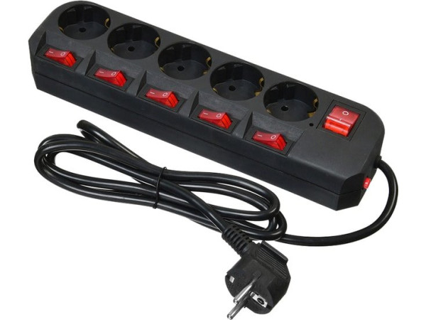 Сетевой фильтр Buro 500SH-1.8-SW-B