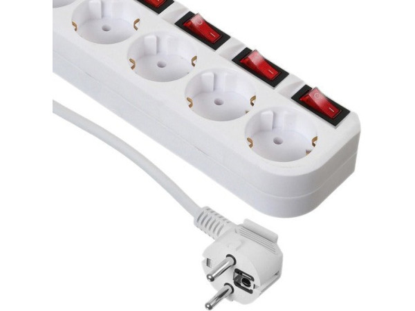 Сетевой фильтр Buro 500SH-5-SW-W