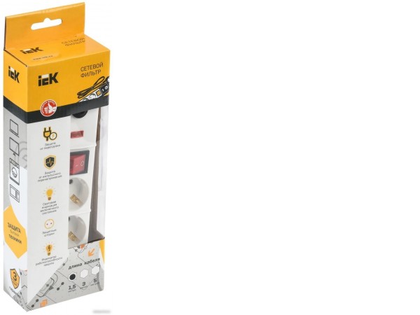 Сетевой фильтр IEK WFP10-16-03-01-N
