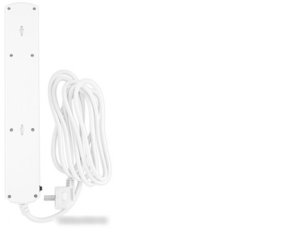 Сетевой фильтр IPPON BK-6-EU-3-10-W (3м, 6 розеток, белый)