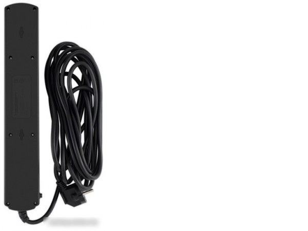 Сетевой фильтр IPPON BK-6-EU-5-10-B (5м, 6 розеток, черный)