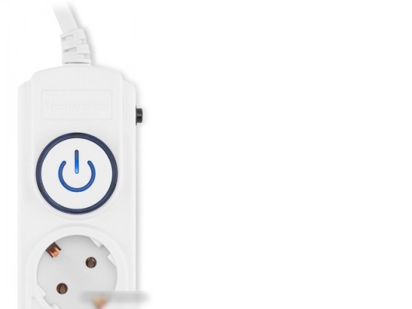 Сетевой фильтр IPPON BK-6-EU-5-16-W (5м, 6 розеток, белый)