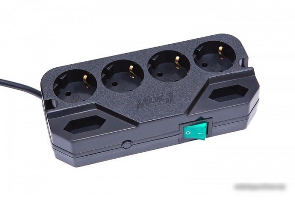 Сетевой фильтр Most CRG 5 м (черный)