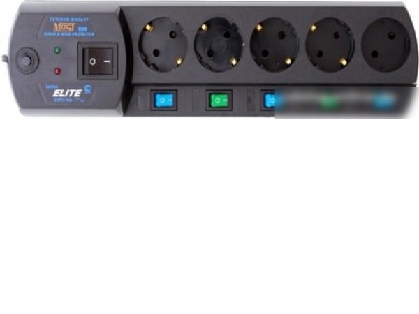 Сетевой фильтр Most EHV 2 м (черный)