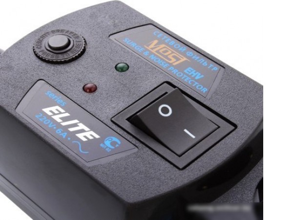 Сетевой фильтр Most EHV 5 м (черный)