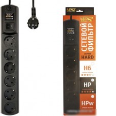 Сетевой фильтр Most HPW 2 м (черный)