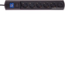 Сетевой фильтр Most HV6 2 м (черный)