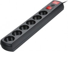 Сетевой фильтр Most LR 3 м (черный)