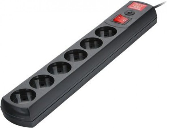 Сетевой фильтр Most LR 3 м (черный)