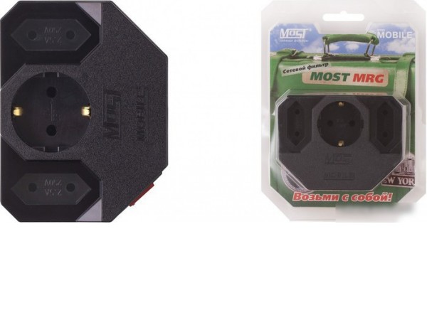Сетевой фильтр Most MRG (черный)