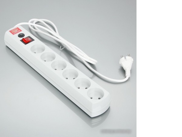 Сетевой фильтр Most R 5 м (белый)