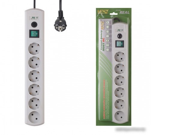Сетевой фильтр Most RG 5 м (белый)