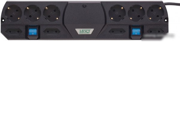 Сетевой фильтр Most TRG 2 м (черный)