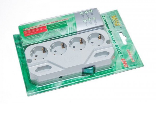 Сетевой фильтр Most CRG 2 м (белый)