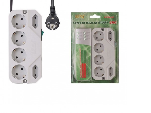 Сетевой фильтр Most CRG 2 м (белый)