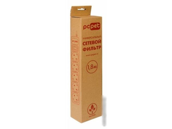 Сетевой фильтр PC Pet AP01006-1.8-G