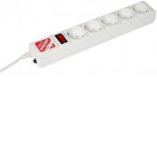 Сетевой фильтр Power Cube 5 розеток, белый, 5 м (SPG-B-15-WHITE)