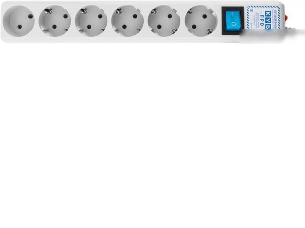 Сетевой фильтр Power Cube SPL(5+1)-16B-P-3M Pro