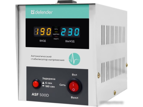 Стабилизатор напряжения Defender ASF 500D