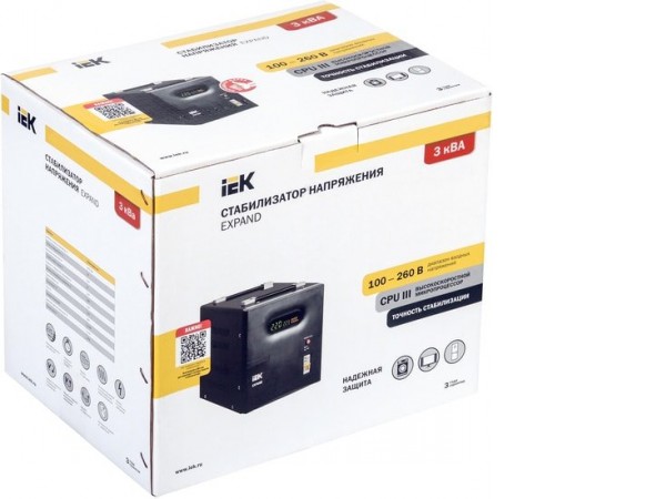 Стабилизатор напряжения IEK Expand 3кВА