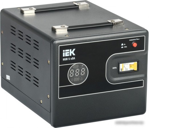 Стабилизатор напряжения IEK HUB 5 кВА IVS21-1-005-13