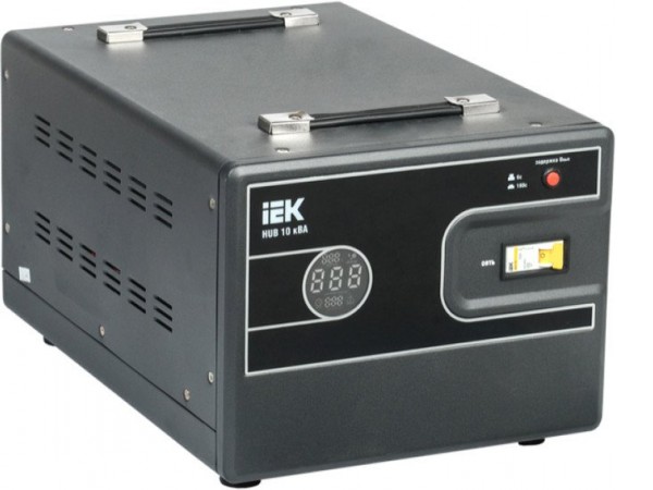Стабилизатор напряжения IEK HUB 10 кВА IVS21-1-010-13