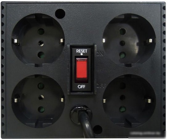 Стабилизатор напряжения Powercom TCA-1200 (черный)