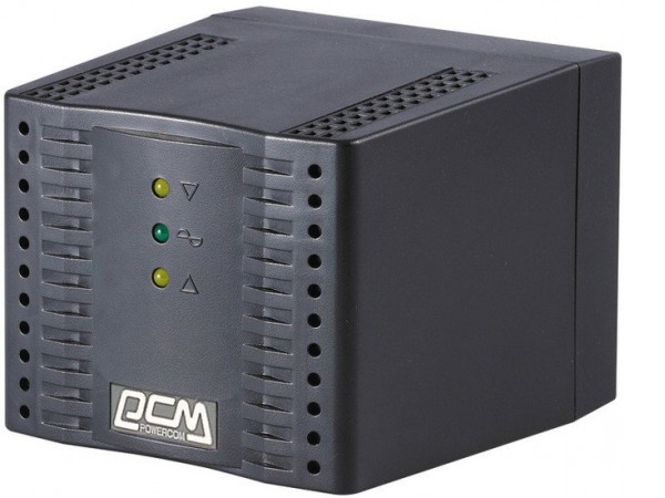 Стабилизатор напряжения Powercom TCA-2000 (черный)