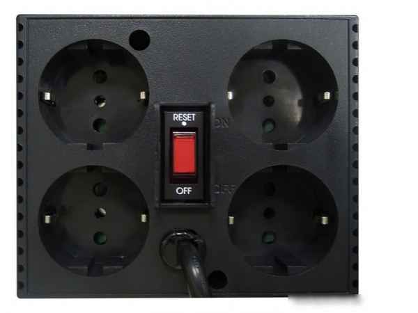 Стабилизатор напряжения Powercom TCA-2000 (черный)