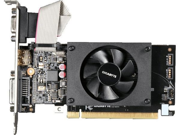 Видеокарта Gigabyte GeForce GT 710 2GB DDR3 [GV-N710D3-2GL]