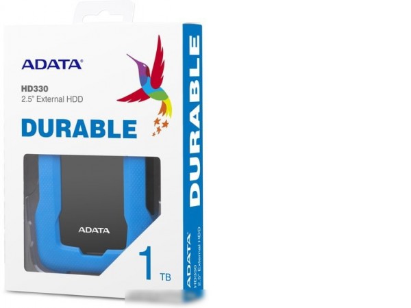 Внешний жесткий диск A-Data HD330 1TB (синий)