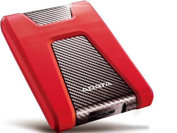 Внешний жесткий диск A-Data DashDrive Durable HD650 AHD650-1TU31-CRD 1TB (красный)